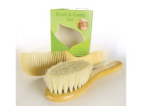Set de brosse et peigne en bois - photo 7