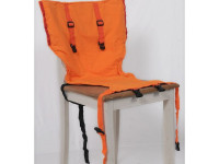 Sack'n seat chaise bébé nomade orange à pois vert - photo 11