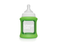 Biberon en verre color change 240ml - vert - photo 7