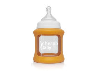 Biberon en verre color change 150ml - orange - photo 7