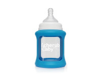 Biberon en verre color change 150ml - blue - photo 7