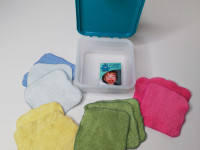 Mini kit de lingettes lavables composé d'une boite + 13 lingettes - photo 7