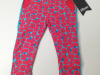 Pantalon style jogging turquoise fleuri rouge - Amber - 4Président - photo 8