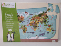 Puzzle planisphère - Boutique Toup'tibou - photo 8