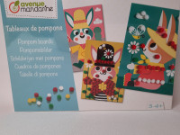 Boite créative - Tableaux de pompons - photo 8