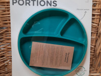 Assiette en silicone portions Green - photo 7