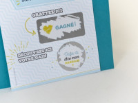 Carte à gratter loterie turquoise - Veux tu être mon parrain? - photo 11