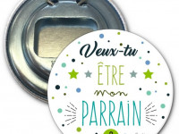 Porte clé décapsuleur - Veux tu être mon parrain? - photo 7
