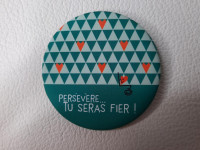 Badge Loulouzen petrol - Persévère. Tu seras fière! - photo 7