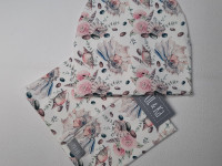Set bonnet coton jersey + col - Shell UL&Ka - photo 7