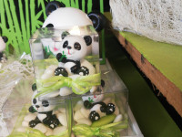 Boite pvc + mini blanc + panda + ruban - Boutique Toup'tibou - photo 11