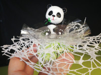 Dragées en tule + panda - photo 9