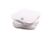 Recharge de 25 lingettes lavables coton bio blanc - photo 7