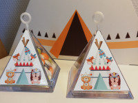 Pyramide en pvc + stickers +confetti et étiquette - photo 9