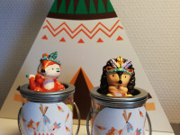 Pot avec couvercle + confetti + figurine + stickers et étiquette - photo 10