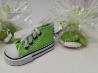 Basket verte + dragées en tule - photo 9
