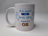 Mug - Je suis un beau père en or - Boutique Toup'tibou - photo 7