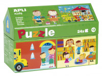 Puzzle maisonnette Ecole +3A - Boutique Toup'tibou - photo 7