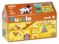 Puzzle maisonnette La ferme +3A - Boutique Toup'tibou - photo 7