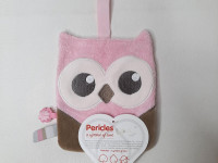 Attache-tut hibou rose Pericles - Boutique Toup'tibou - photo 7