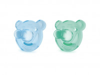 Lot de 2 sucettes - Soothie- bleu 0-3m - photo 11