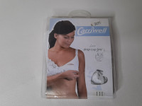 Soutien-gorge d'allaitement en dentelle blanc Taille III - photo 7