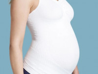 Top-support de grossesse sans couture blanc Taille XL - photo 8