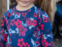 Robe KAAT bleu fleurie W213 - photo 10