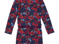 Robe KAAT bleu fleurie W213 - Boutique Toup'tibou - photo 11