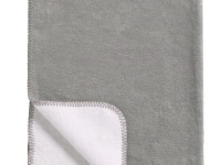 Couverture de berceau double face - Gris/blanc - 75*100cm - 1431004 - photo 9