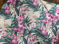 Set bonnet coton jersey + col -Orchid - photo 7