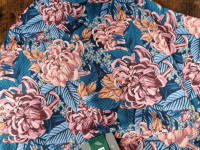 Set bonnet coton jersey + col -Fiori - photo 7