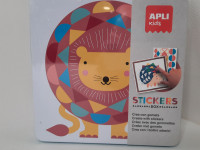 Boite métallique gommettes Lion + 4A - photo 7