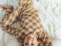 Pyjama 2 pièces - Brown Soft Check - photo 11