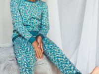 Pyjama 2 pièces - Mint Geomatric - photo 15