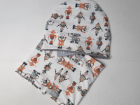 Set bonnet + col hiver - Robots - photo 7