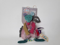 Doudou hochet souris - Boutique Toup'tibou - photo 7