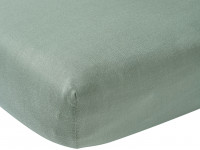 Drap housse en jersey 60*120cm - Stone green - 564022 - photo 7