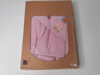 Cape de bain + gant de toilette rose 95*95 cm - photo 8