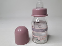 Biberon en verre mauve 110ml - photo 7
