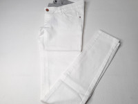 Jeans slim blanc 28/34 - photo 7
