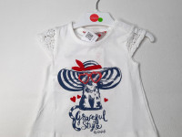 T-shirt blanc - Boutique Toup'tibou - photo 7