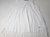 Top blanc voile Taille M - Boutique Toup'tibou - photo 7