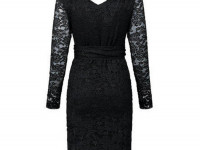 Robe noir dentelle Taille L - photo 9