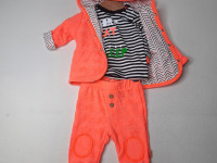 Ensemble 3pcs Gilet à capuche + T-shirt manches longues + Pantalon - photo 7