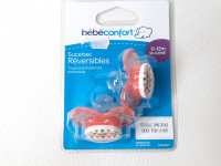 Lot de 2 sucettes en silicone forme ronde 0-12m - Triangles - photo 7