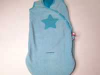 Petit sac de couchage turquoise - Boutique Toup'tibou - photo 7