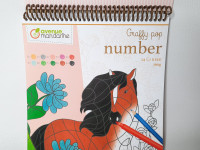 Graffy pop Number - Chevaux - Boutique Toup'tibou - photo 8