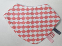 Bavoir bandana 0-6M - fait main Mod 7 - photo 7