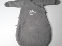 Petit sac de couchage gris 55cm - Boutique Toup'tibou - photo 7